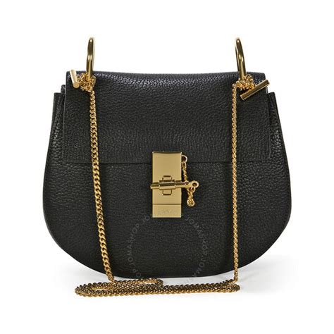 Chloe Drew Calfskin Leather Shoulder Bag 